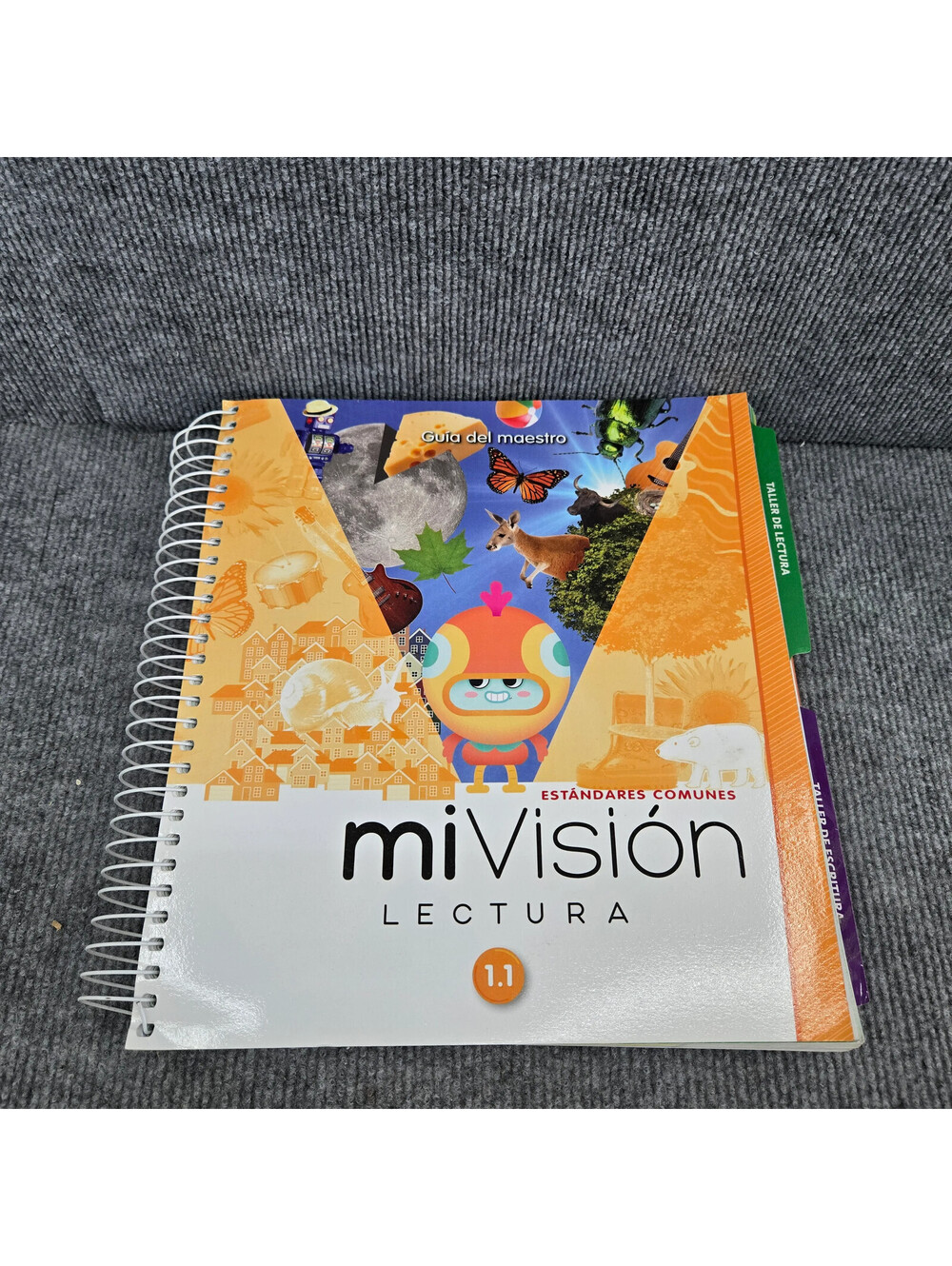 miVisión Lectura Unidad 1 Spiral Bound